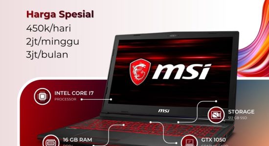 Sewa Laptop Akhir Tahun untuk Liburan Produktif