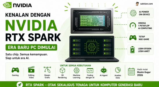 Nvidia RTX Spark Mendefinisikan Ulang Performa Komputasi Lokal